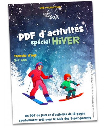 Carnet d'activités d'hiver