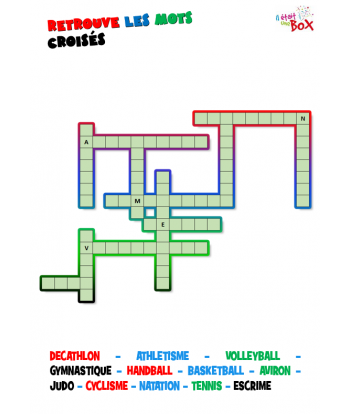 Le cahier d'activités PDF spécial "Jeux Olympiques"