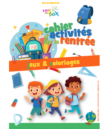 Carnet d'activités de la...