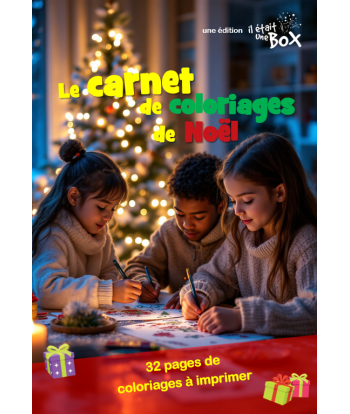 Carnet de coloriages de Noël