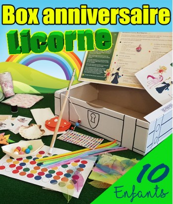 3h de jeux anniversaire sur le thème Licornes