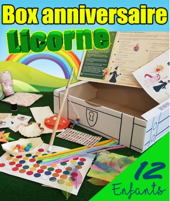 3h de jeux anniversaire sur le thème Licornes