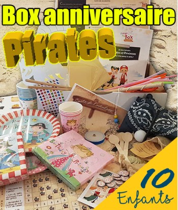 3h de jeux anniversaire sur le thème Pirates