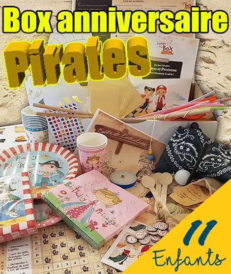 3h de jeux anniversaire sur le thème Pirates