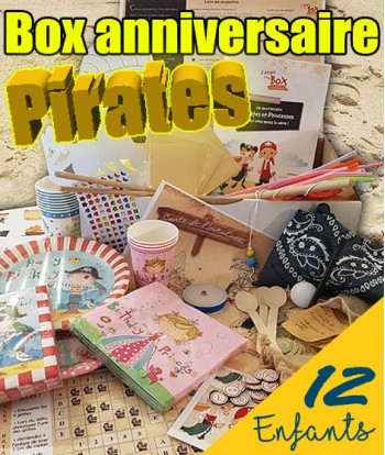 3h de jeux anniversaire sur le thème Pirates