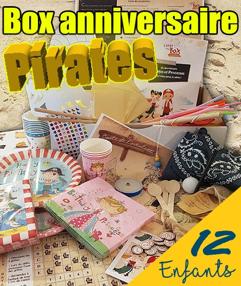 3h de jeux anniversaire sur le thème Pirates