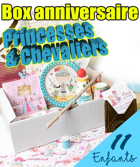 3h de jeux sur le thème Princesses et chevaliers