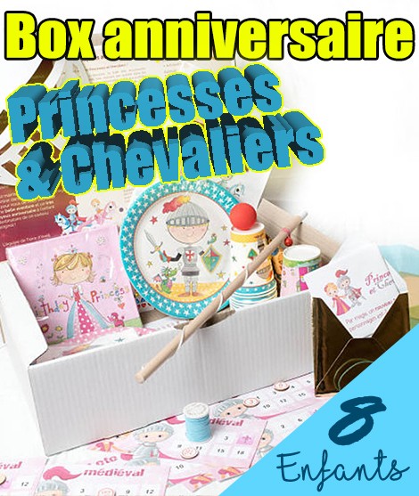 3h de jeux sur le thème Princesses et chevaliers