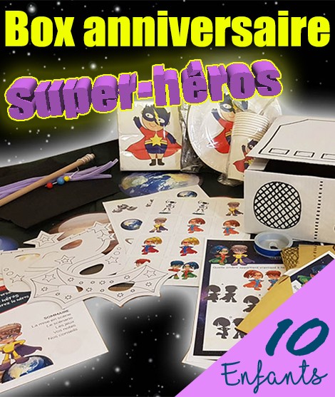 3h de jeux sur le thème Super-héros
