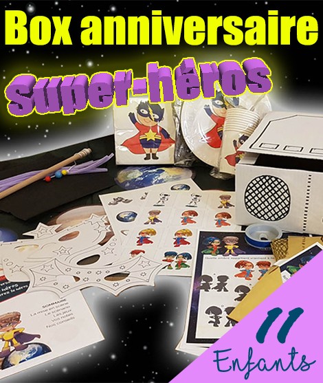 3h de jeux sur le thème Super-héros