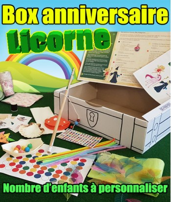 3h de jeux anniversaire sur le thème licornes