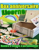 3h de jeux anniversaire sur le thème licornes