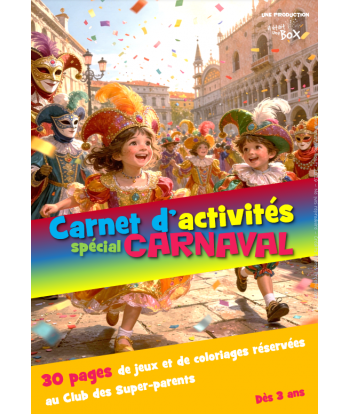 Carnet d'activités Carnaval...